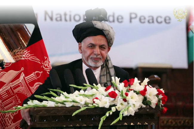 Ghani Asks Taliban to  Follow in HIA’s Footsteps